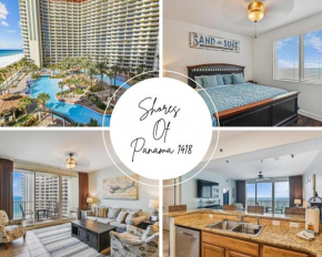 Shores of Panama 1418 - 2 BedroomBunkroom Sleeps8! Updated with a View! Free Fun! condo